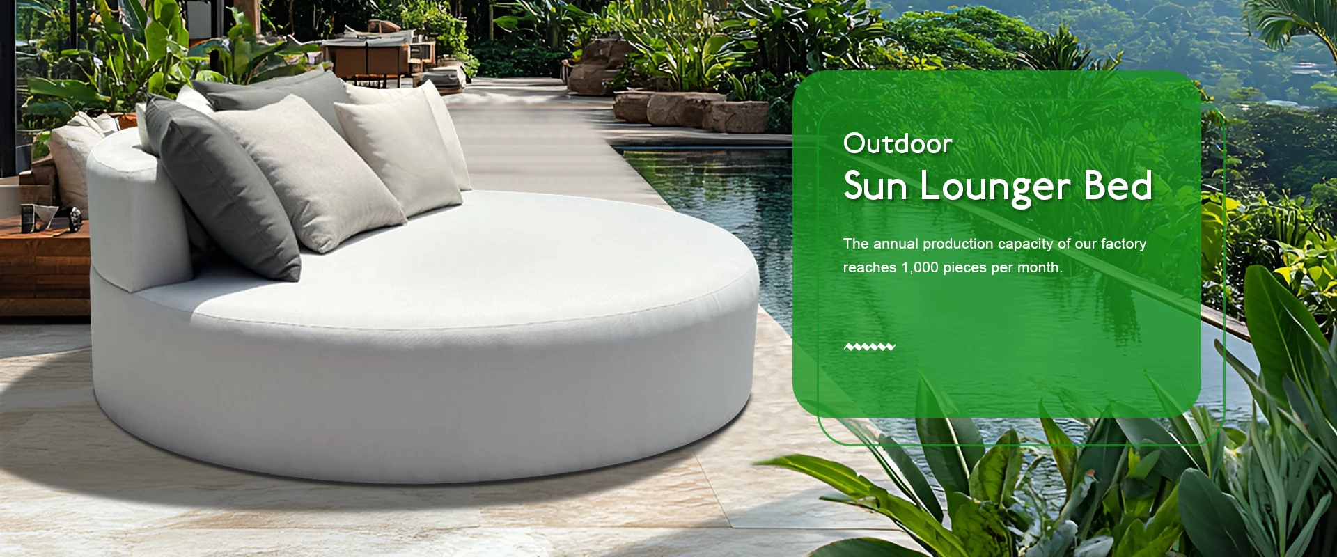 ຜູ້ສະຫນອງຕຽງນອນກາງແຈ້ງ Sun Loung