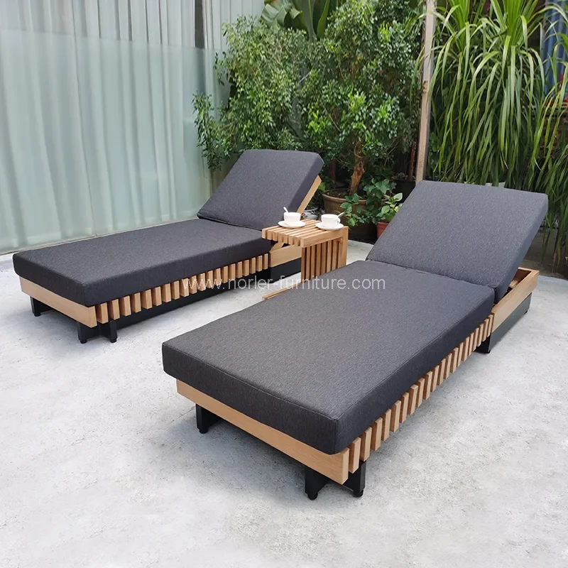 ໄມ້ສັກໃນສວນສະຫວັນ lounger